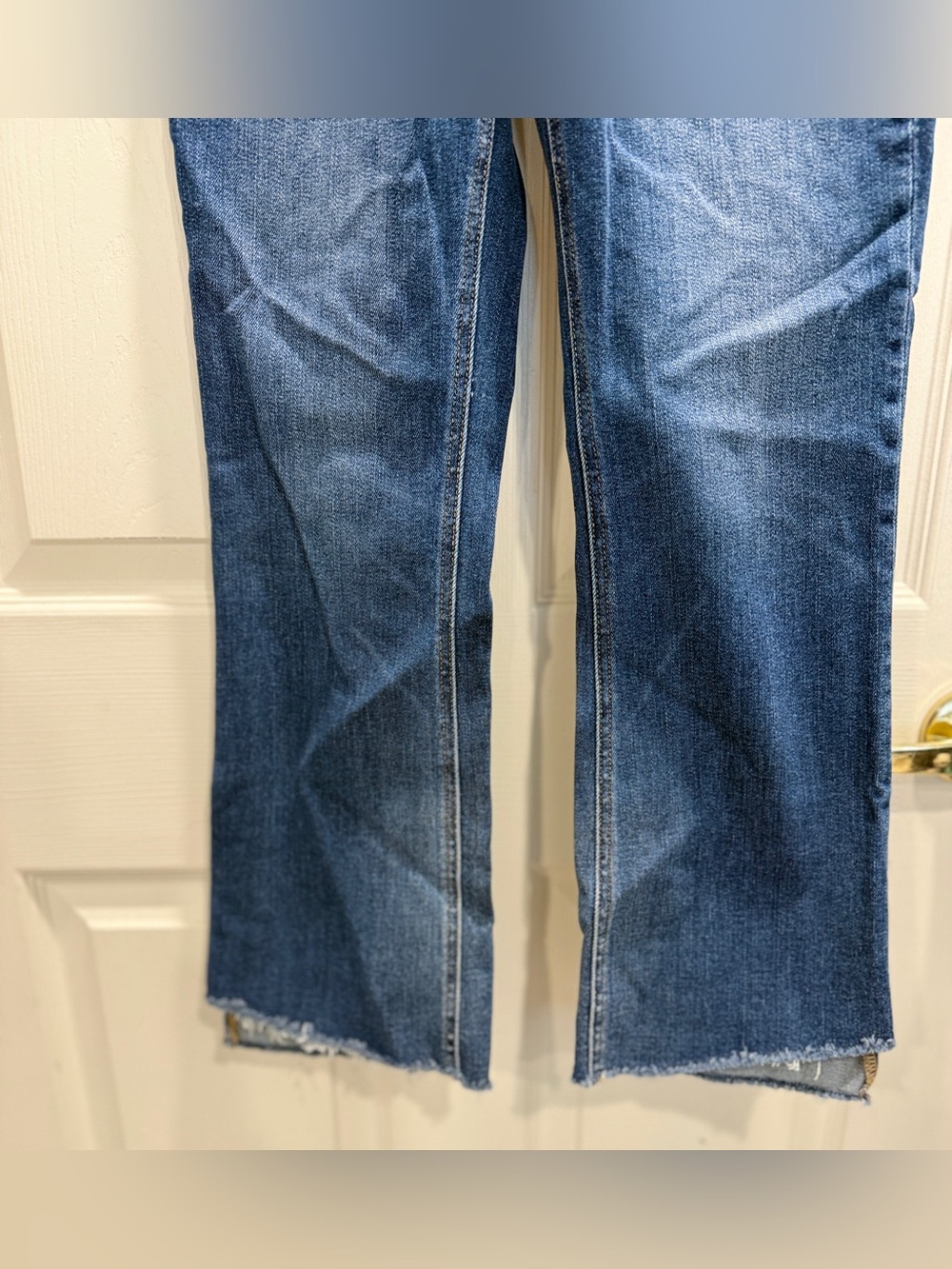 Flying Monkey Ingenuity High Rise Crop Flare Jeans 27 - Picture 4 of 12